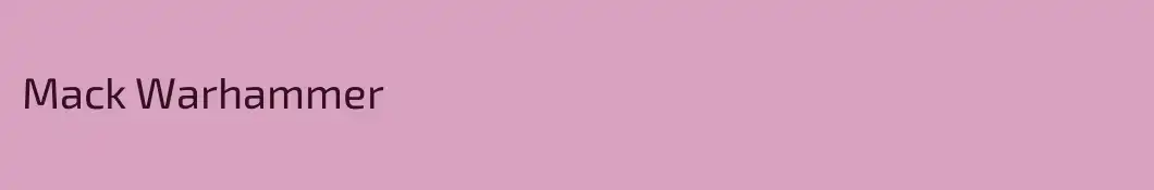 Mack Warhammer